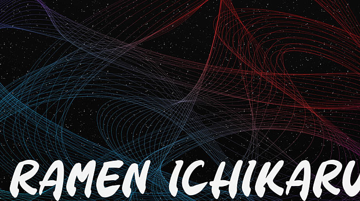 RAMEN ICHIKARU Font