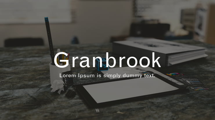 Granbrook Font