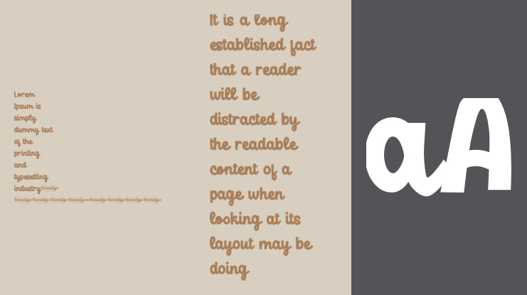 Cozy Nap Personal Use Font