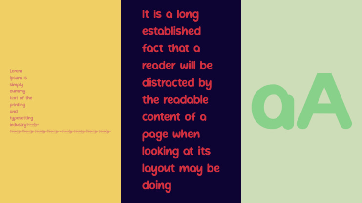 Bigcups Personal Use Font