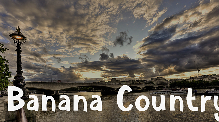 Banana Country Font