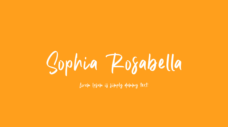 Sophia Rosabella Font