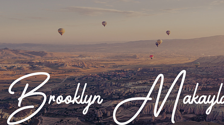Brooklyn Makayla Font