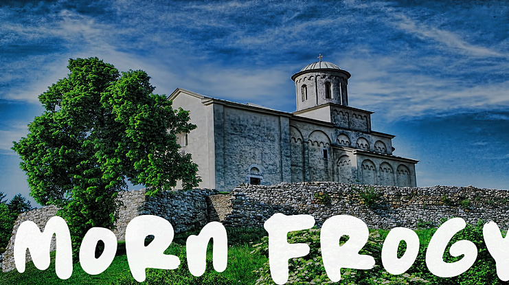 MORN FROGY Font