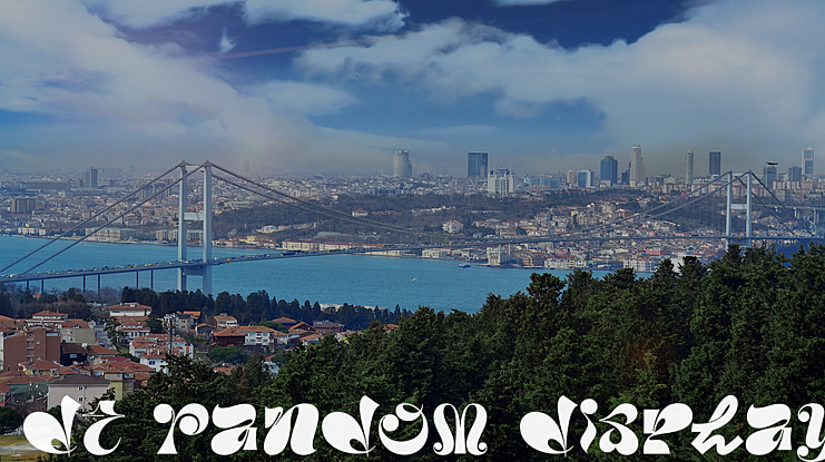 DT Random Display Font