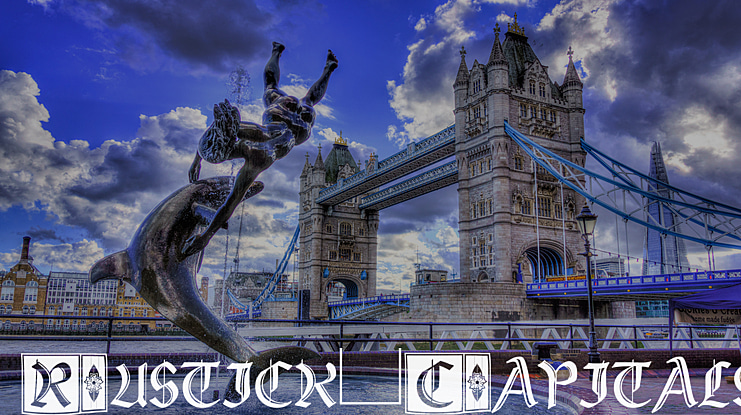 Rustick Capitals Font