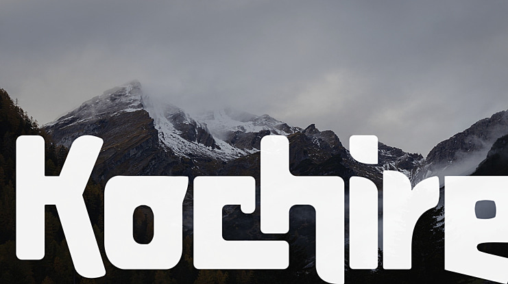 Kochire Font