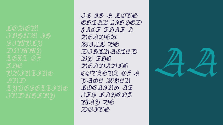 Thannhaeuser Zier Font Family