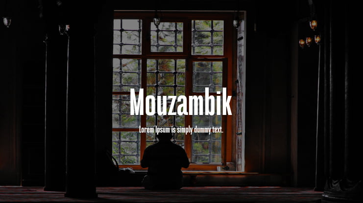 Mouzambik Font Family