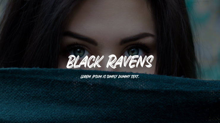 Black Ravens Font