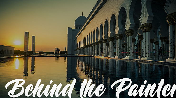 Behind the Painter Font