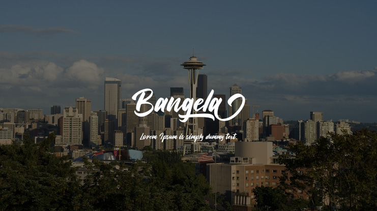Bangela Font