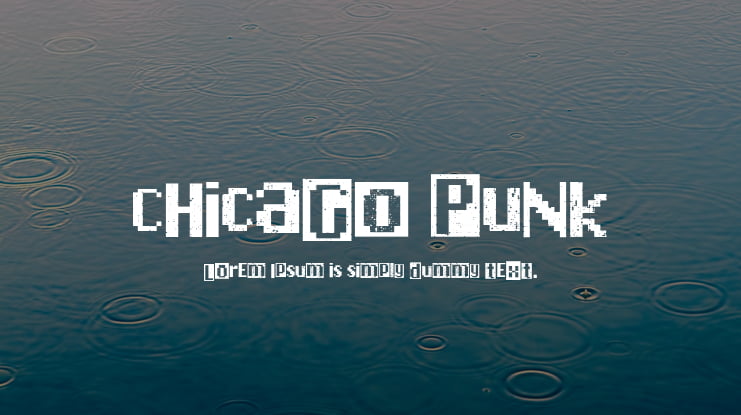 Chicago Punk Font