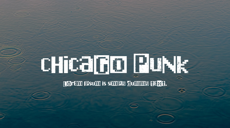 Chicago Punk Font
