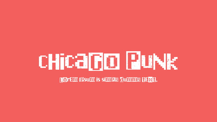 Chicago Punk Font