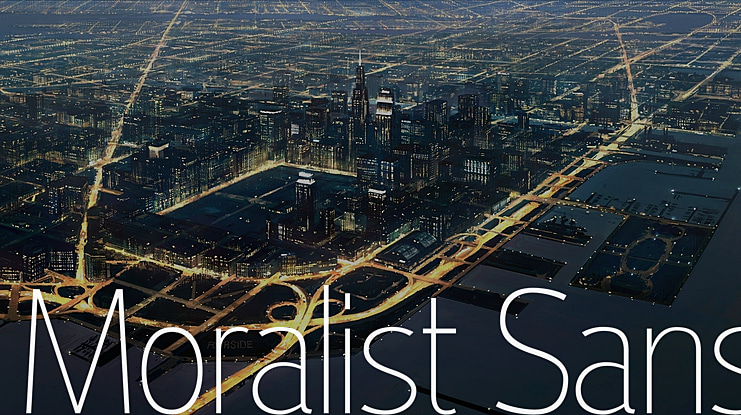 Moralist Sans Font