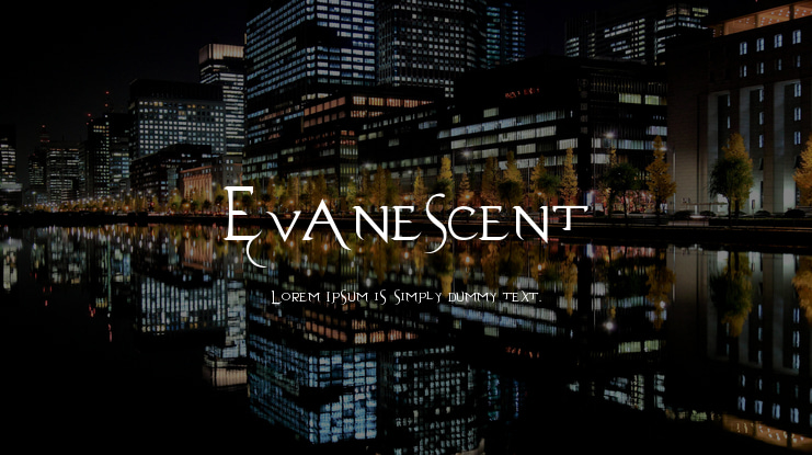 Evanescent Font Family