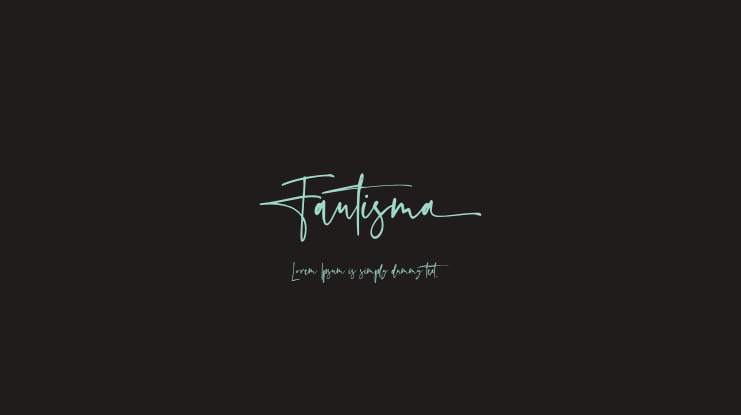 Fautisma Font