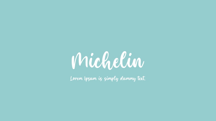 Michelin Font