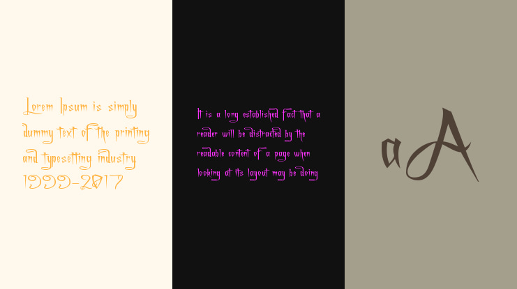 A Charming Font