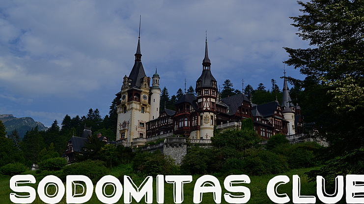 Sodomitas Club Font