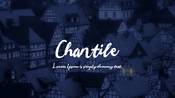 Chantile Font