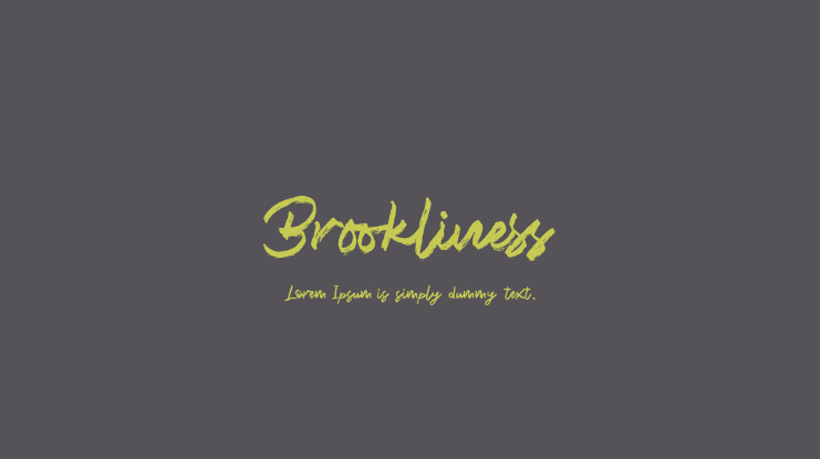 Brookliness Font
