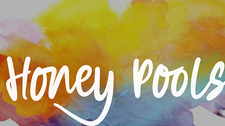 Honey Pools Font