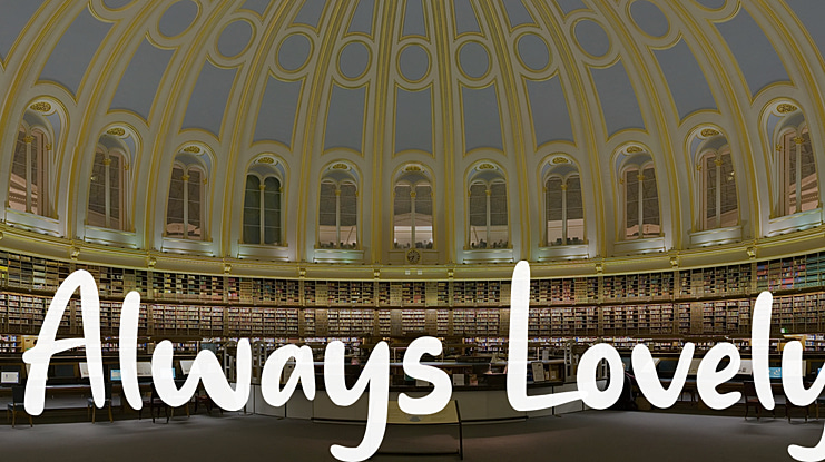 Always Lovely Font