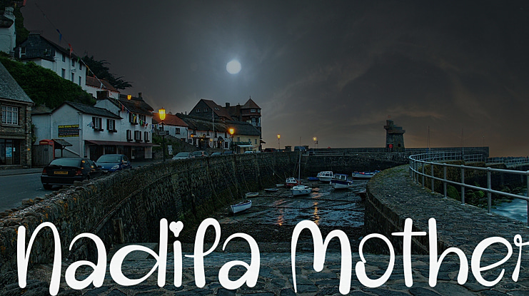 Nadila Mother Font