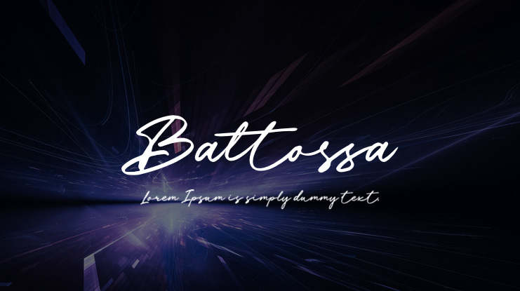 Battossa Font