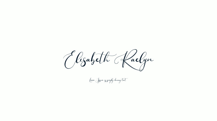 Elisabeth Raelyn Font