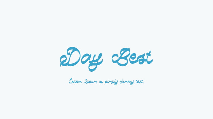 Day Best Font