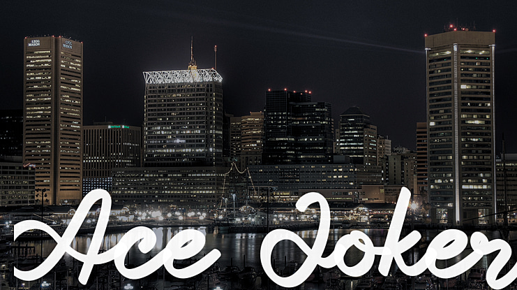 Ace Joker Font
