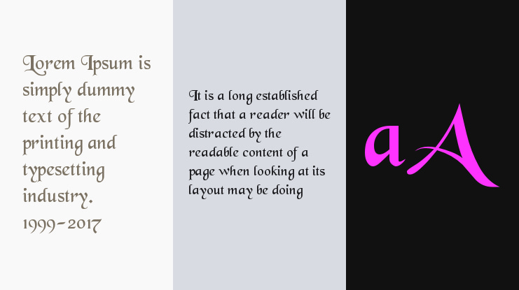 Black Chancery Font