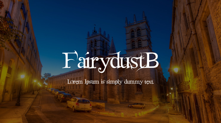 FairydustB Font