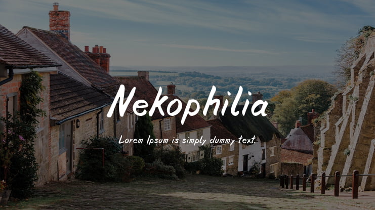 Nekophilia Font