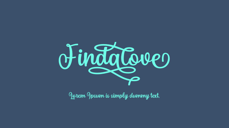 Findalove Font