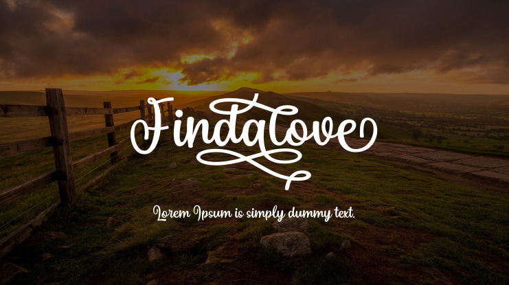 Findalove Font