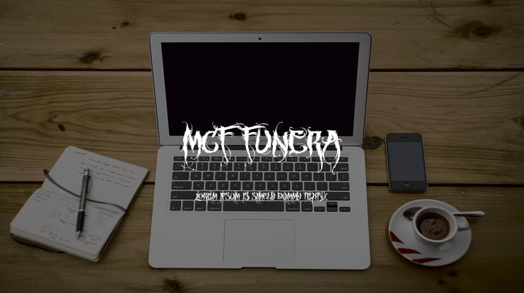 MCF Funera Font Family