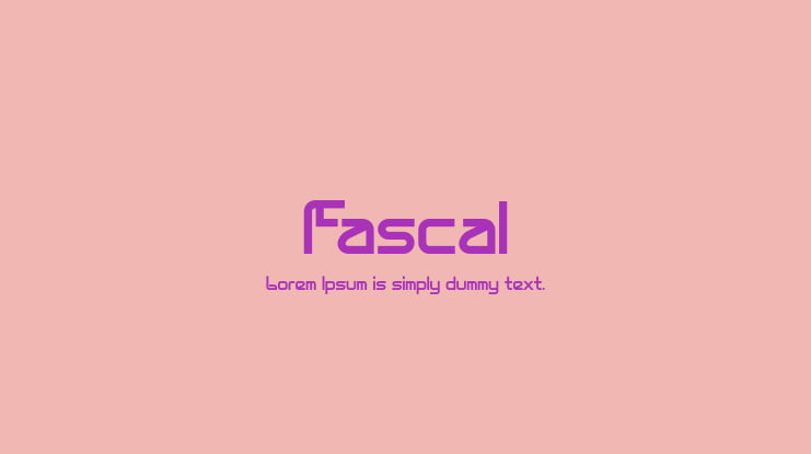 Fascal Font