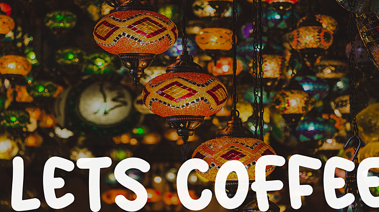 Lets Coffee Font