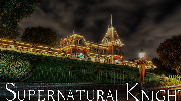 Supernatural Knight Font