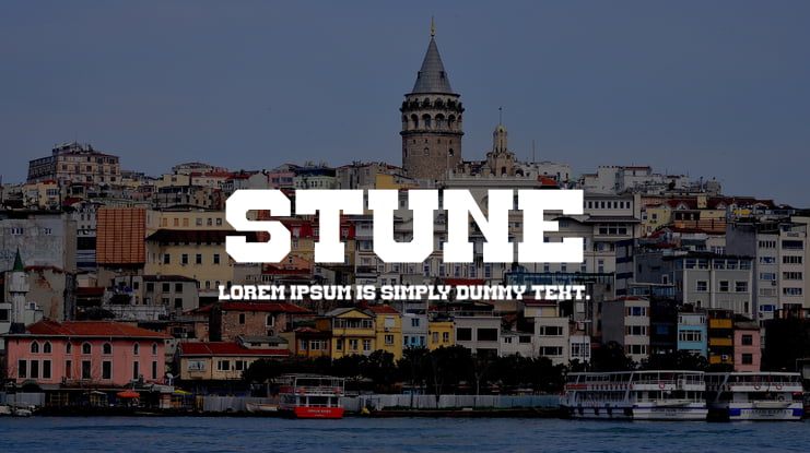 STUNE Font