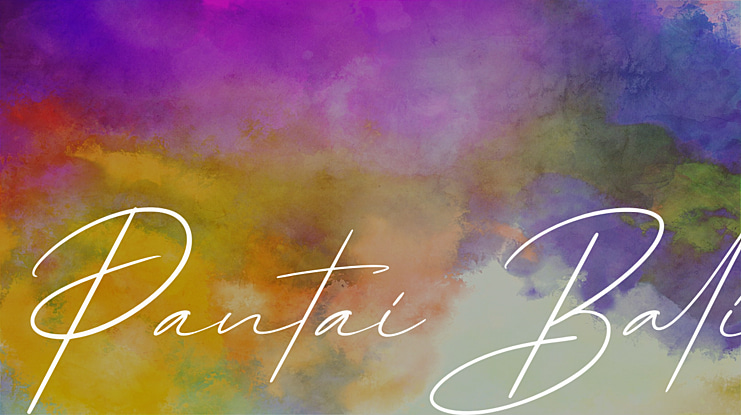 Pantai Bali Font