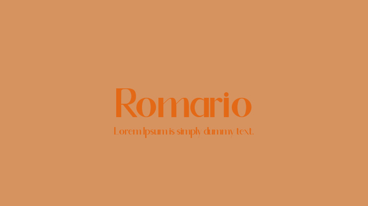 Romario Font