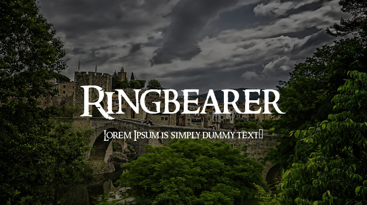 Ringbearer Font