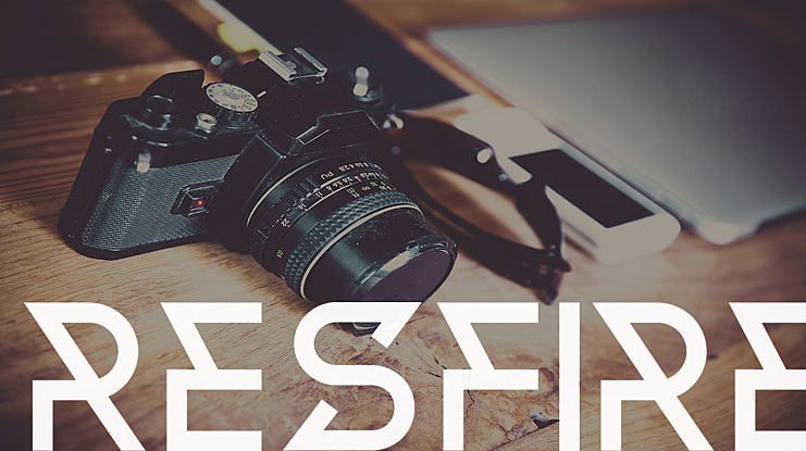 Resfire Font