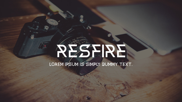Resfire Font