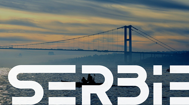 Serbie Font